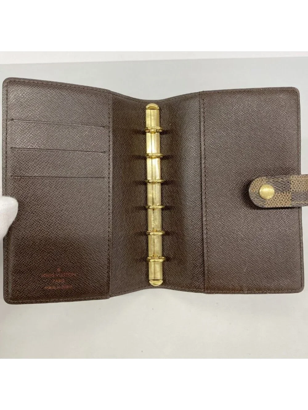 Louis Vuitton Notebook Cover Damier Agenda PM Ebene